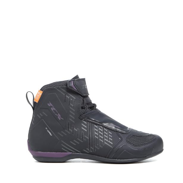 TCX R04D WP Womens Leather Motorcycle Boots Black 41 EUR