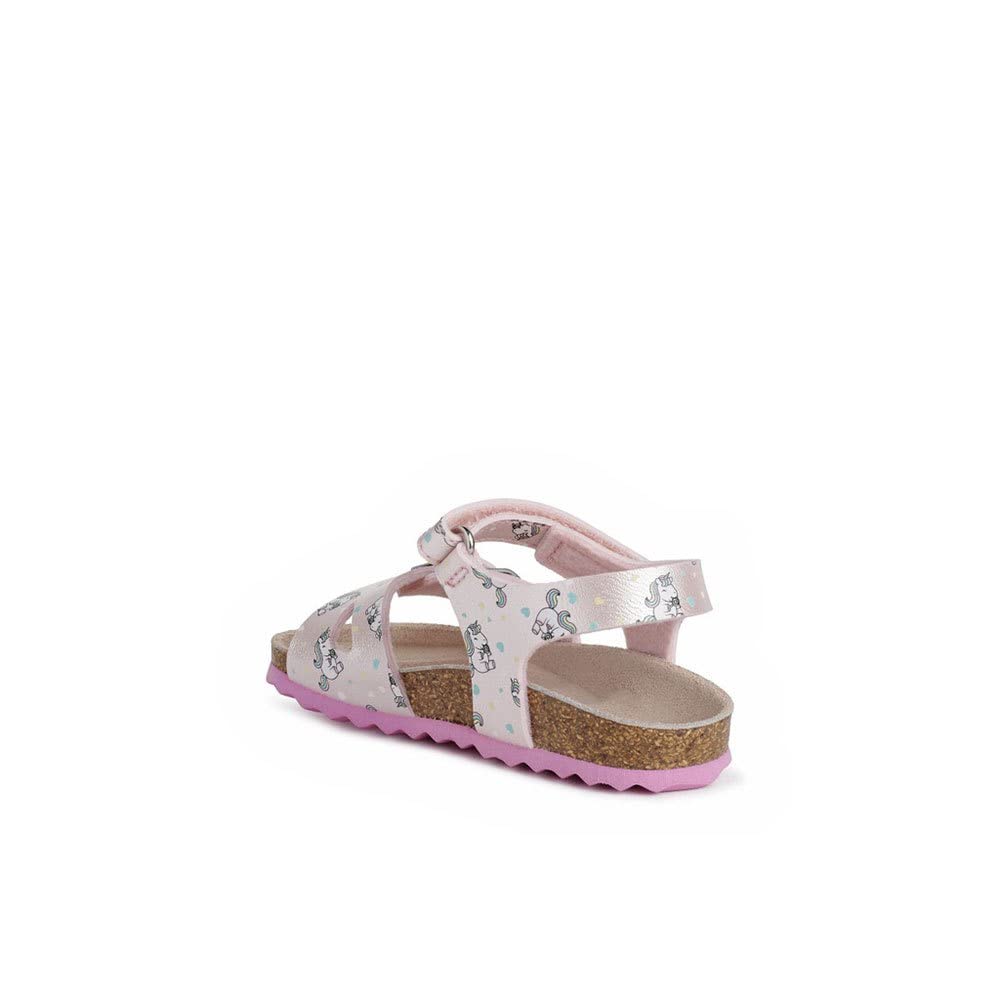 Geox B Sandal Chalki Girl SandalesBébé fille