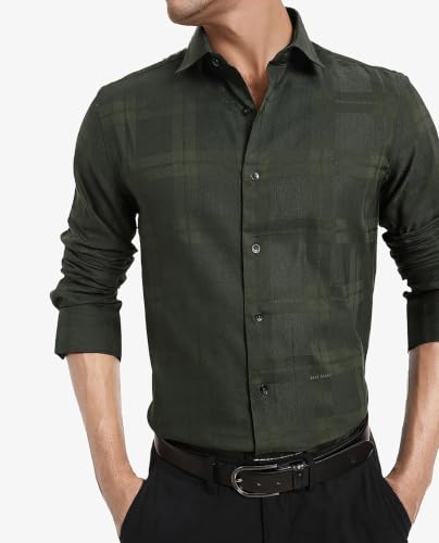 Image of Rare Rabbit Regular fit Checked Shirt