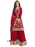 Haut : mousseline de soie || Bas : Chinon ||Dupatta : Chinon