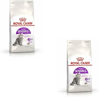 Royal Canin Regular Sensible 33 | Double Pack | 2 x 400 g | Dry Food for Adult Cats | To Support Digestion | Suitable for Cats with High Energy Requirements product image