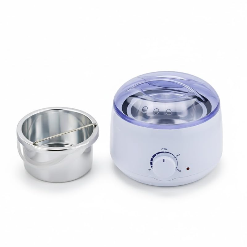 Elevea 𝟏𝟓-𝐘𝐞𝐚𝐫 𝐋𝐨𝐧𝐠-𝐋𝐢𝐟𝐞 𝐖𝐚𝐫𝐫𝐚𝐧𝐭𝐲 Wax Heater Machine for Hair Removal, Oil and Wax Warmer with Temperature Control, Indicator Light, Easy Clean Aluminum Pot for Full Body Use-image-13