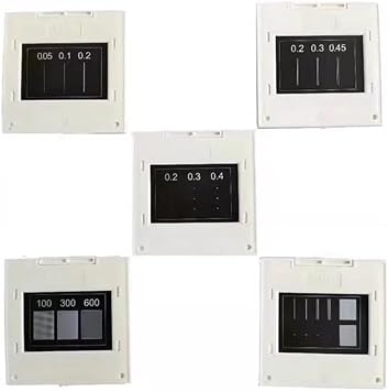 Prisms & Kaleidoscopes 5 PCS 50X50mm Interference Diffraction Grating Set Double Triple Slit Round Hole Grid Optical Instrument Science Classroom Optics Kits
