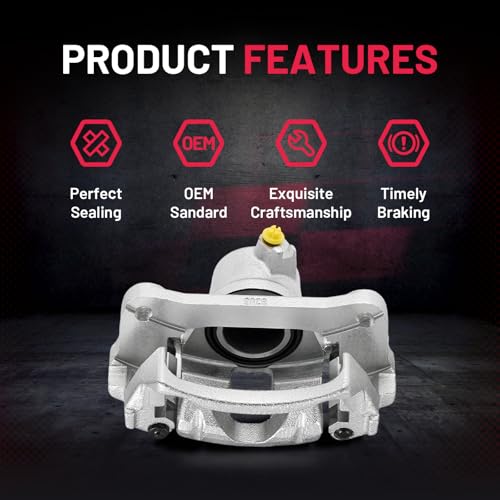 Image of BDFHYK 19-B2737 19-B2736 Rear Disc Brake Caliper Assembly for Lexus GX460 2010-2022 GX470 2003-2009 4.6L 4.7L V8, for Toyota 4Runner 2010-2022 Sequoia 2001-2007, 2.7L L4 4.0L V6 4.7L V8 Gas 2pcs