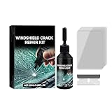 SUJEBKC Steinschlag Reparaturset Windschutzscheibe, 2026 Neu Auto Scheibenreparatur Kit Für Risse & Steinschläge