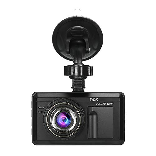 KKmoon Dash Cam, 3.0 inch LCD Screen Car DVR Camera, Full HD 1080P