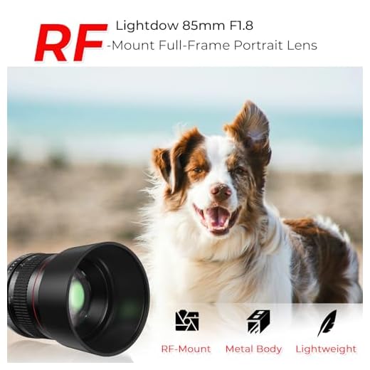 Lightdow RF 85mm f1.8 Portrait Lens