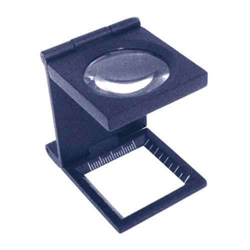 CUENTAHILOS METAL LUPA 10x12,5 mm 1,5 cm DIÁMETRO (20x20x30mm)