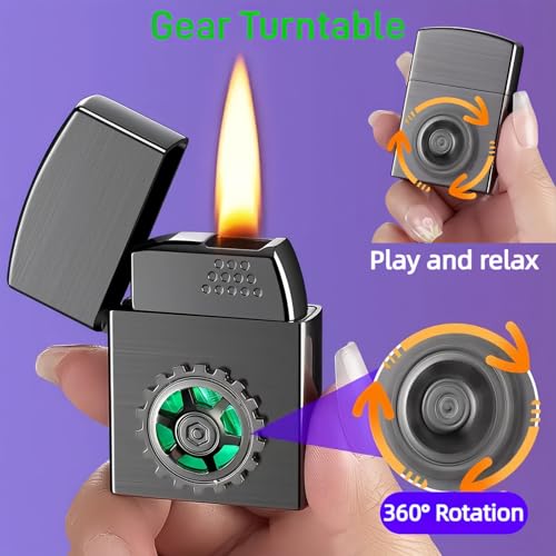 Encendedor inteligente recargable con 4 métodos de ignición miniatura 5