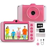 【Múltiples funciones, más diversión para los niños】Viene con más funciones, captura de fotos, grabación de vídeo, juegos de rompecabezas, autodisparador, zoom digital 8X, foto de ráfaga, etc. 6 efectos de filtro diferentes, 30 efectos de marco de fotos incorporados, aprovechando al máximo su creatividad e imaginación para hacer realidad el sueño de un pequeño fotógrafo.