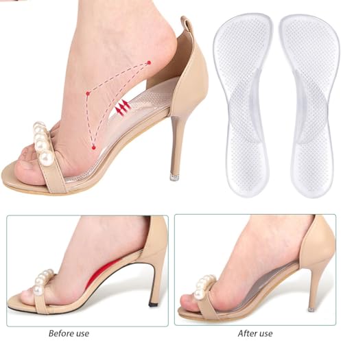 Par de plantillas para tacones altos con gel miniatura 3