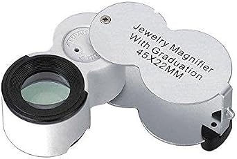 45x 22mm Katlan r  l ekli Optik Lens 2 Beyaz Led 1 UV Led I kl