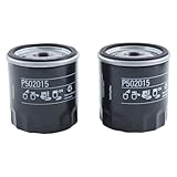 2X Oil Filters 15200-003-0000 15200-F39-0000 503-01156 Compatible with Hisun UTVs ATVs 250 400 450