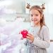 minkissy 2 Stücke Weihnachten Rentier Geweih Stirnband Plüsch Filz Rotwild Ear Elk Horn Hairband Krone Haarreifen Cosplay Kopfschmuck Für Weihnachten Party Urlaub Hochzeit Geschenk
