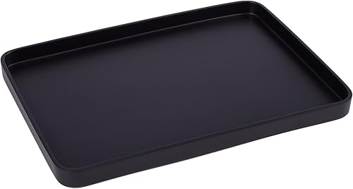 Miniatura 9 de Bandeja de tocador para lavabo de baño, bandeja de baño de resina grande, bandeja de perfume, bandeja decorativa rectangular organizadora para