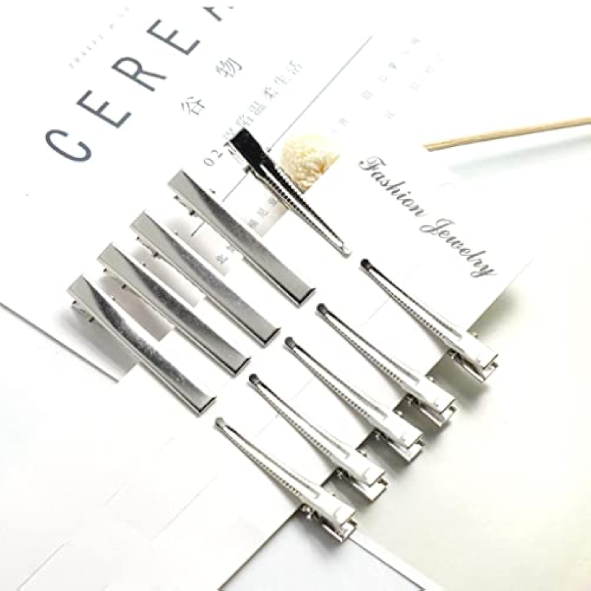 Alligator Teeth Hair Clip, 100 Pieces
