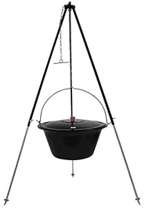 Grillplanet 9177 Dreibein-Gulaschkessel 30L Set
