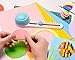 MyLifeUNIT Circle Cutter, Circular Rotary Cutter for Paper Crafts Scrapbooking (Included 6 Blades), Cutting Diameter 4 in to 12.6 in