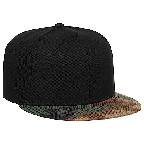 Image of Lids Blank Dime Adjustable Snapback Hat