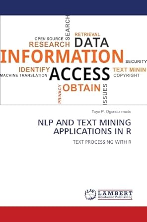 NLP AND TEXT MINING APPLICATIONS IN R: TEXT PROCESSING WITH R ...
