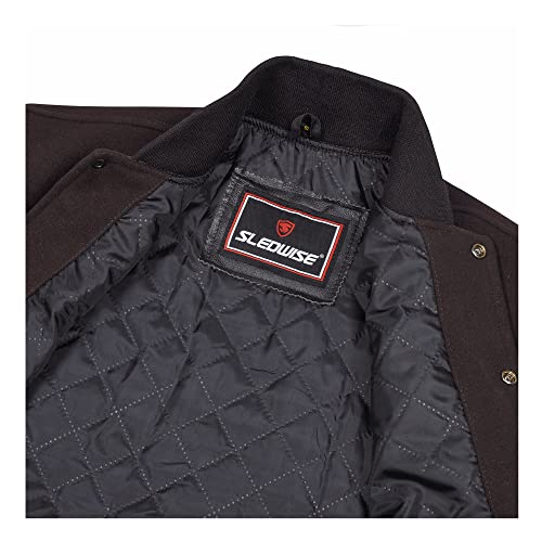 Image of Varsity Jacket Baseball Letterman Jacket- Wool and Leather Premium Quality Unisex Basketball Jacket