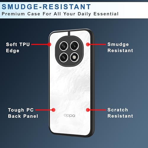Image of CEDO Backcover for Oppo F29 Pro (5G) | Camera Protection Bump Shockproof Edge | Ultra Hybrid Transparent Acrylic Clear TPU+PC Hard Backcase Cover (Black)