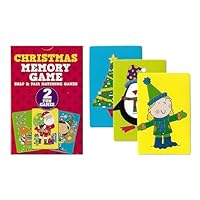 WF Graham Christmas 2-in-1 Snap & Pair Matching Memory Game - Christmas Stocking Fillers Kids, Party Bag Fillers for Kids, 2-in-1 Memory Game and Snap Cards