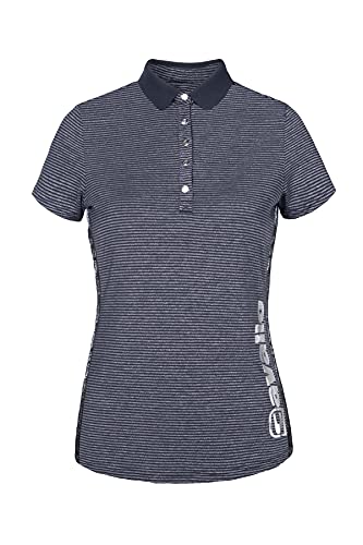 Cavallo Suri Sportswear darkblue polo haut de gamme aux finitions soignées