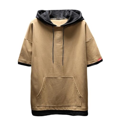 Sweat à capuche homme WWricotta vêtement mi-saison confortable et décontracté