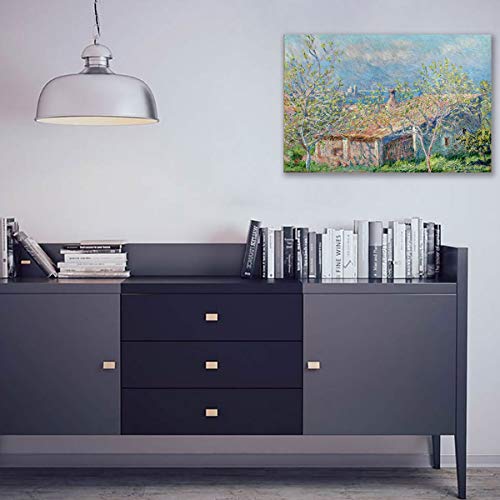 Tableau Monet avec châssis résout le problème des murs vides