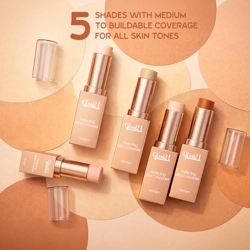 Image of Glam21 Perfecting Stick Concealer | Vitamin E Enriched | Lightweight, Buildable Coverage | Natural Matte Finish | Contour & Highlight | For All Indian Skin Types | 8gm -05