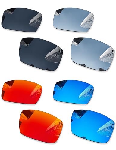 Verres de rechange Oakley Gascan OO9014 protection anti éblouissement pack 4 couleurs