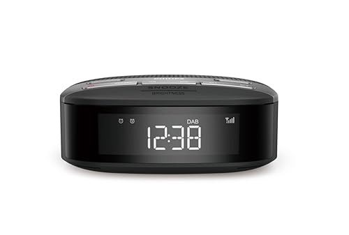 Philips R3505/12 Radio-réveil, Radio Dab+ (Double Alarme, Arrêt programmé, Forme