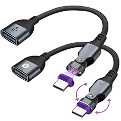 Black Type C to USB A