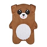 PEACE PETS Weighted Lap Pad Animal for Kids - 5 lbs or Custom Weight up to 20lbs - 23.5x16in - Washable Weighted Lap Blanket for Kids Adults School Sleep Pal Dog - 5 LB