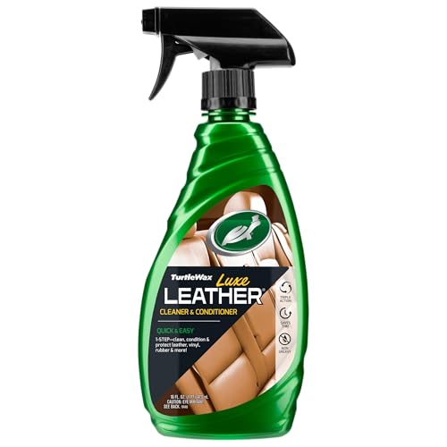Turtle Wax Luxe Leather Cleaner And Conditioner T-363A