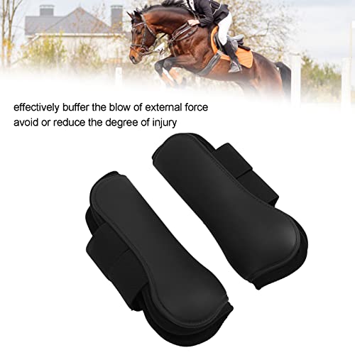 Bota de cavalo, fácil de colar botas de tendão para cavalo evita escorregões com proteção de amortec