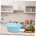 Baluue Plastic Wash Basin for Care and Kitchen Use Thickened Plastic Tubs for Washing Vegetables and Bathing