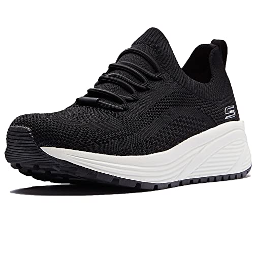 Basket Skechers Femme Bobs Sparrow 37 noire chaussure de marche confortable basse