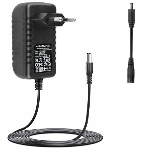 [Polarität veränderbar] 9V Netzteil DC9V 2A 1A Ladegerät AC zu DC9V 2A 1A 500mA 400mA 300mA 200mA 100mA für Label Maker, Klavier Keyboards, Gitarrenpedale DC9V Transformator