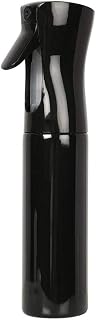 Hair Water Bottle Spray Mister - 10oz Continuous Pressurized 360 Misting Stylist Sprayers for Barber ( 10oz Black )