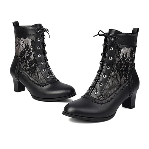 Bottines mode à lacets pour femme au look tendance et citadin