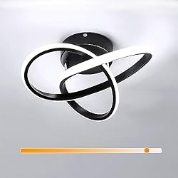 Lamparas De Techo Para Comedor Home Depot Seamoon Lámpara de Techo Regulable, 30W 3375LM Plafon LED Techo Diseño Flor 3000K-6500K, Lamparas Techo para Comedor Dormitorio Cocina Corredor Pasillo, Dia 30cm