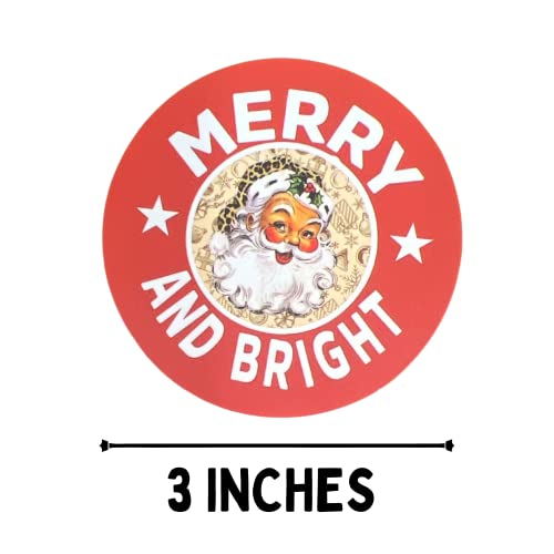 Christmas Freshie Round Cardstock 3" Inches | 32 Pk | Mixed Holiday Card Stock Cut Out Circles Supplies For Scented Aroma Beads Circle Molds Car Candle Random #TOP2