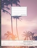 Reisetagebuch: DIN A4, „Sun goes down“, 70+ Seiten, Soft Cover, Register, Reisecheckliste • Original #GoodMemos Travel Journal • Reisenotizbuch zum Selberschreiben