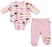 Magnificent Baby L/S Burrito Bodysuit & Pants - Girl's Elephant-6M
