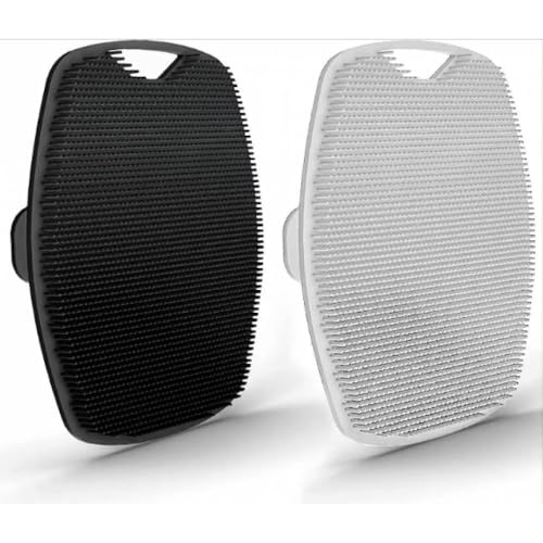 Image of KIMEE Silicon Bath Body Brush With Silicon Bath Body Scribber Combo Back Scrubber Brush Remove Death Skin