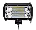 Ishima Phare de Travail LED 12V 72W Projecteur LED Voiture Etanche IP67 Spot Flood Feux Antibrouillard LED Feux de Travail pour Voiture Camion Tracteur SUV Bateau