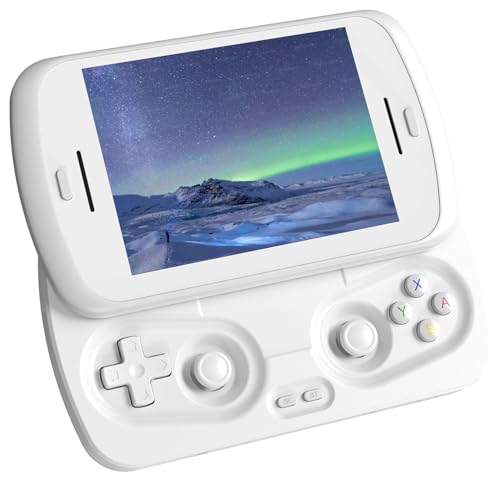 RG Slide ハンドヘルドゲーム機 Unisoc T820 processorシステム 4.7インチIPSスクリーン 1280*960 5000mAh (白です)