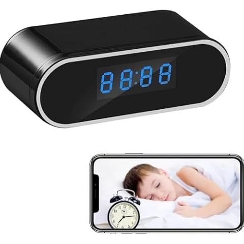 VAIMEST Smart Spy Clock Camera Cover